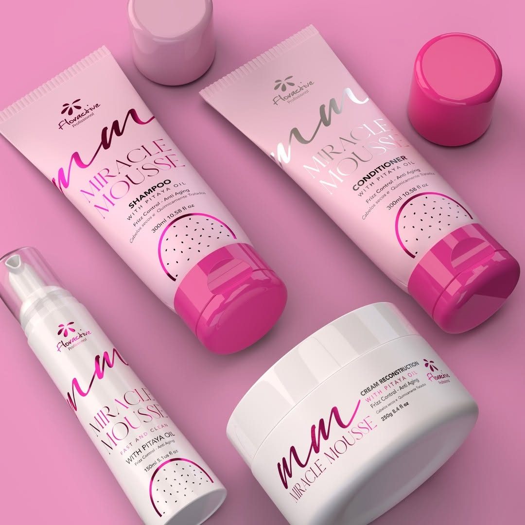 Miracle Mousse shampoo, condicionador, mascara e antifriz Miracle Mousse shampoo, condicionador, mascara e antifriz